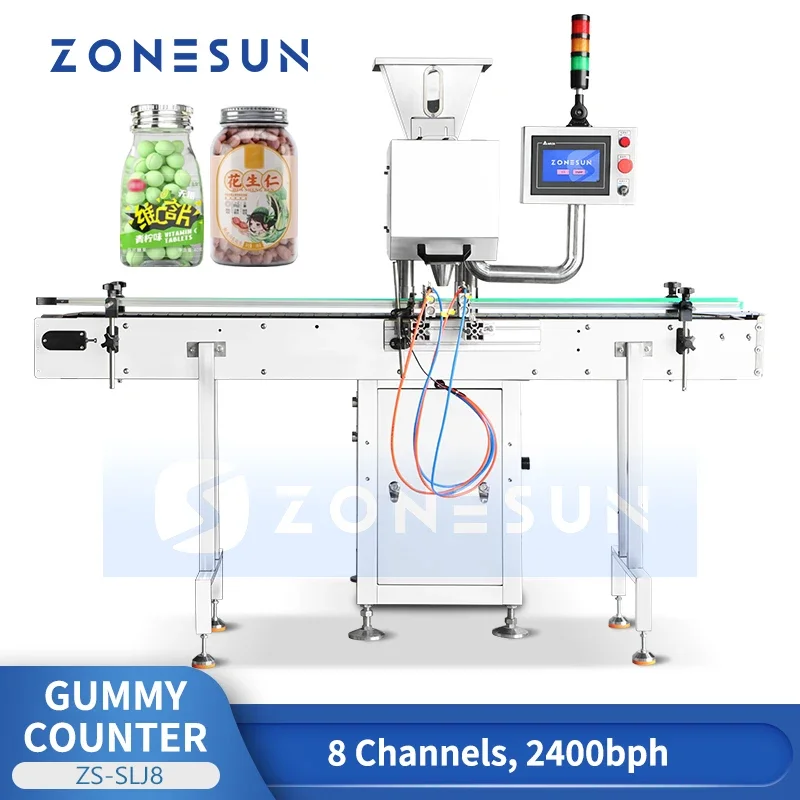 Zonesun Candy Counter Machine  - đánh giá và giá Gummy Candy