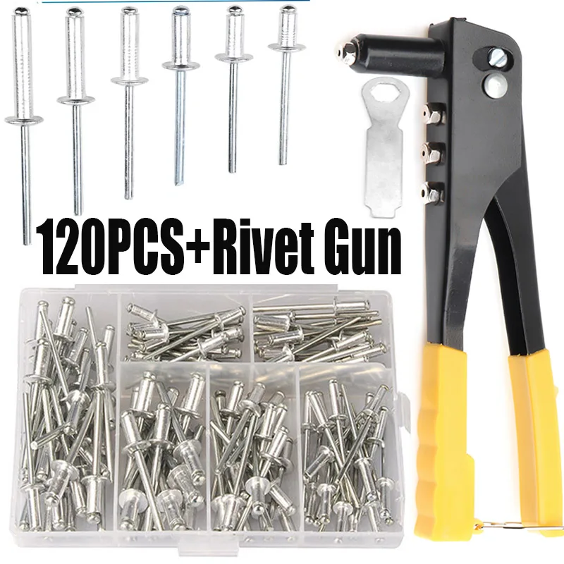 120Pcs Rivets / Heavy Duty Riv - đánh giá và giá Nuts Mix
