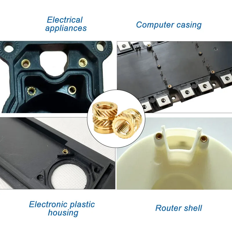 M2 M3 M4 Brass Hot Melt Insert - đánh giá và giá Nuts Mix