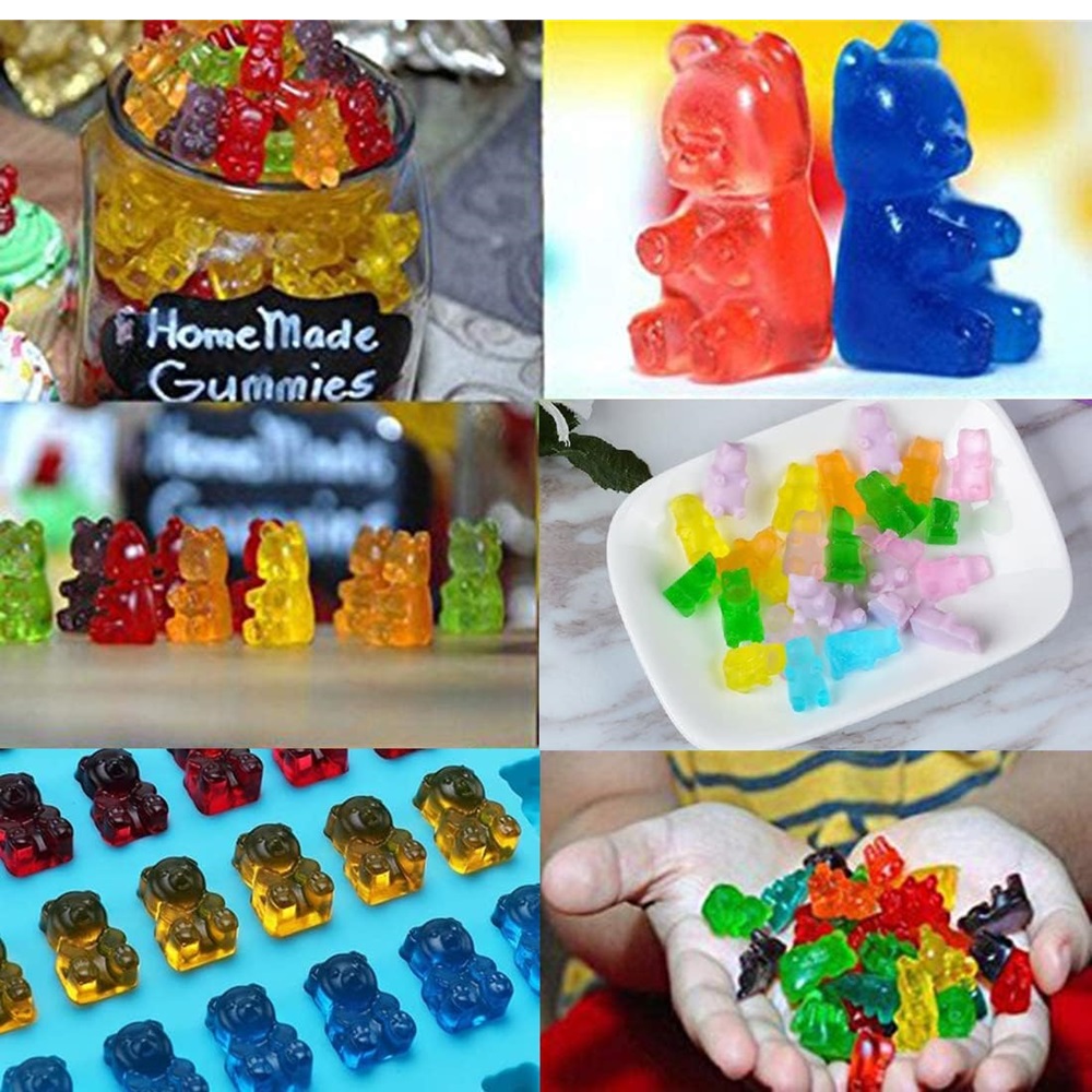 4 Pieces Mini Gummy Bear Candy - đánh giá và giá Gummy Candy
