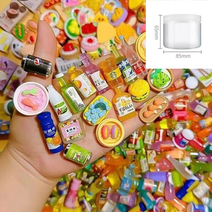 Miniature Food Play Toys Resin - đánh giá và giá Food Snacks Drinks