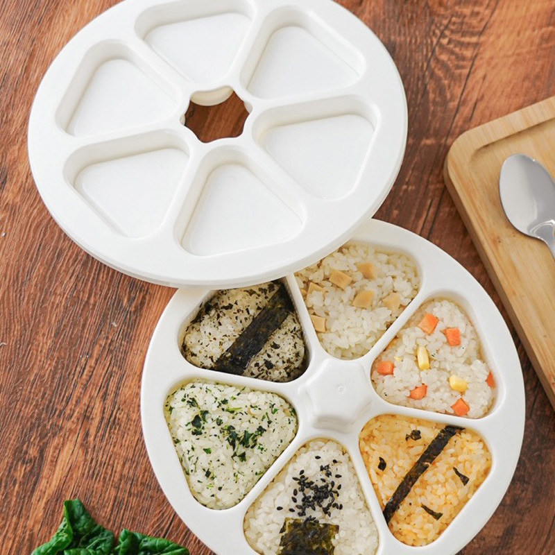 6 in 1 Sushi Maker Box Onigiri - đánh giá và giá Seaweed Snack