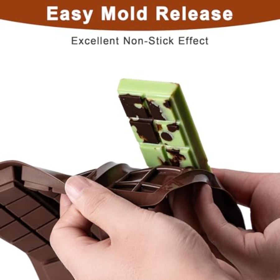 Chocolate Bar Mold Non-Stick C - đánh giá và giá Chocolate Snack